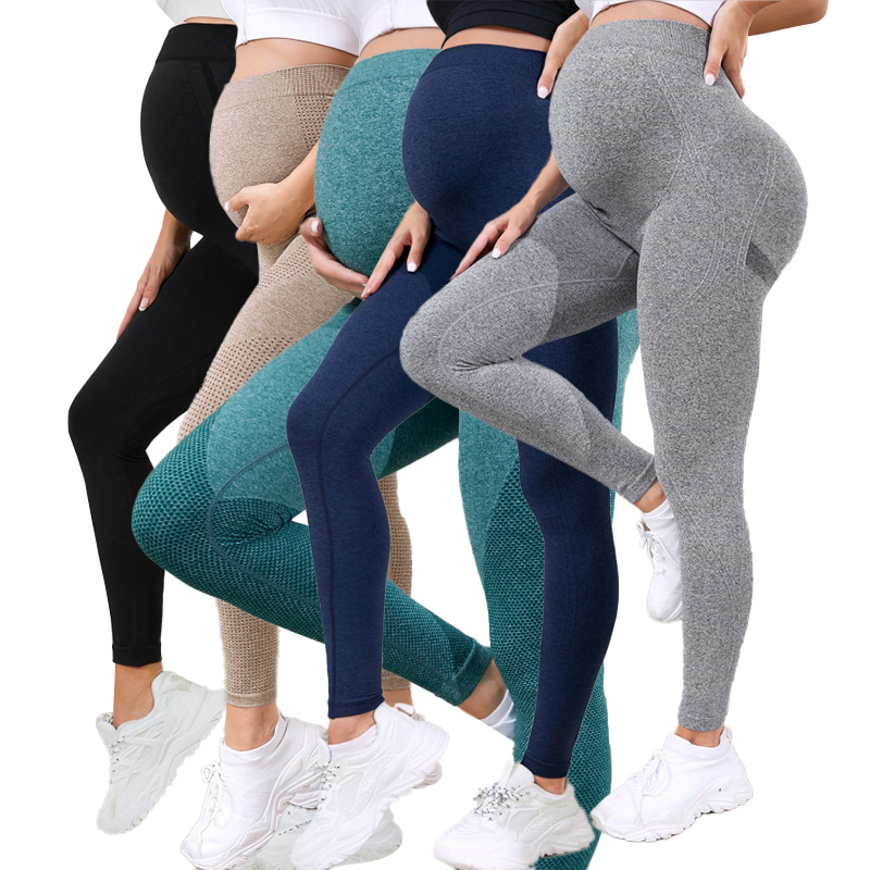 Maternity Wear - Kadın Hamile Taytı Göbek Üstü Tam