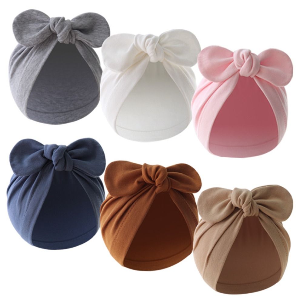 Sevimli Çiçek Düğümlü Bebek Şa - Infant Beanie Hat With Ears incelemesi ve fiyatı