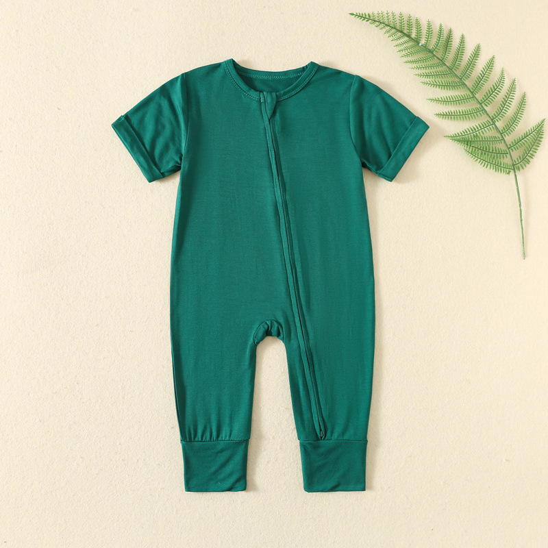 Somenie INS Tarzı Bebek Bambu  - Cotton Baby Onesies Zipper incelemesi ve fiyatı