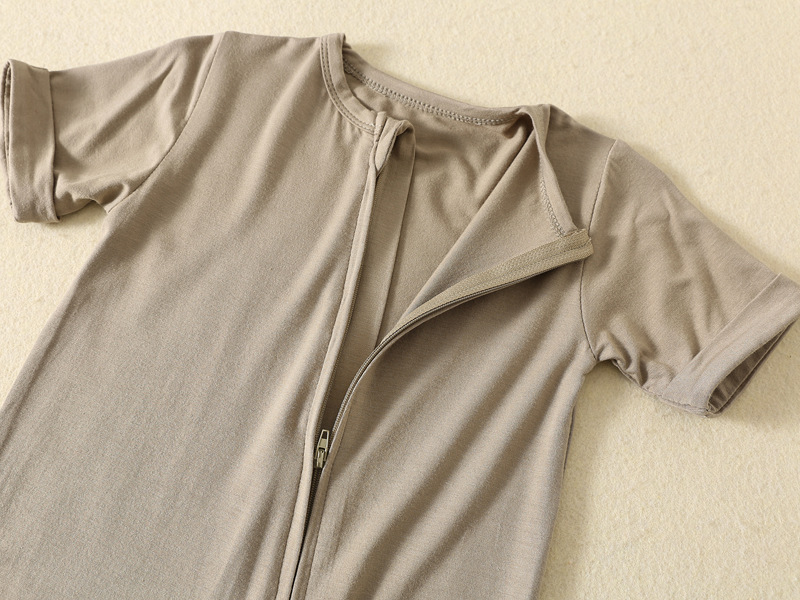 Somenie INS Tarzı Bebek Bambu  - Cotton Baby Onesies Zipper incelemesi ve fiyatı