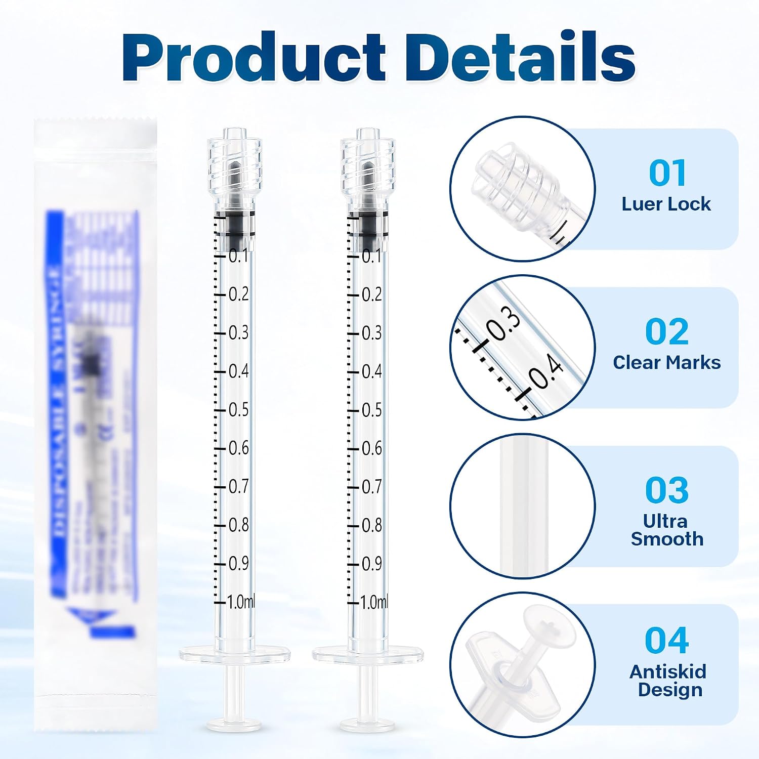 1 ml İğnesiz Luer Şırınga Tek  - Feeding incelemesi ve fiyatı